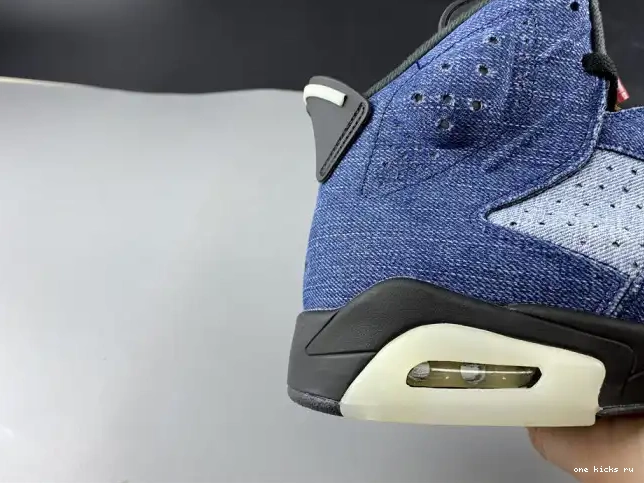 Chep Onekick Jordan Washed Denim CT5350-401 Air 6 0514